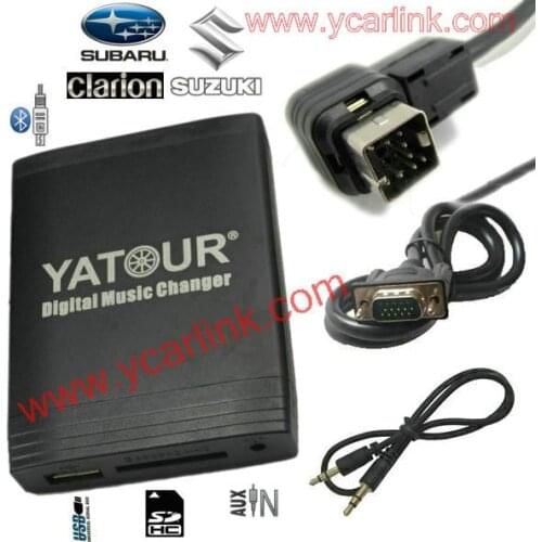 Digital Changer USB SD AUX Interface CE-NET For OEM Clarion CD Radio Subaru LEGACY BL5 Mcintosh