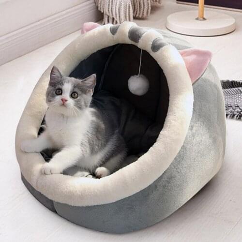 Cat House Tent Very Soft Small Dog Mat Bag Summer Cozy Cat Kennel Soft Nest Pet Basket Small Dog Teddy Sleeping House Cave