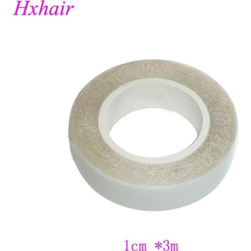 Wholesale - 10pcs HIGH QUALITY 1cm*3m Double-Sided Adhesive Tape for SKIN WEFT Hair Extension
