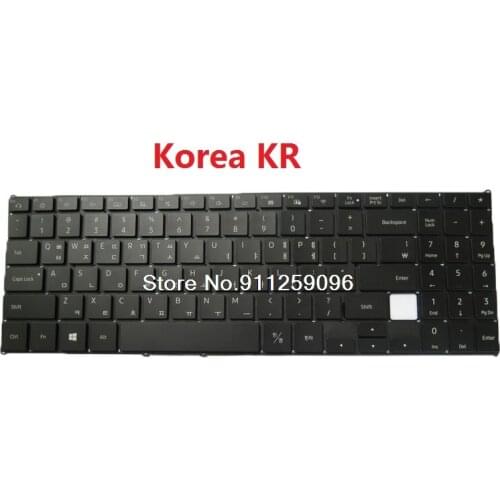 Keyboard For Samsung NP750XBV NP750XBE 750XBV 750XBE Korea KR Brazil BR BA59-04399B DOK-V6578A NSK-86ABN-US Backlit