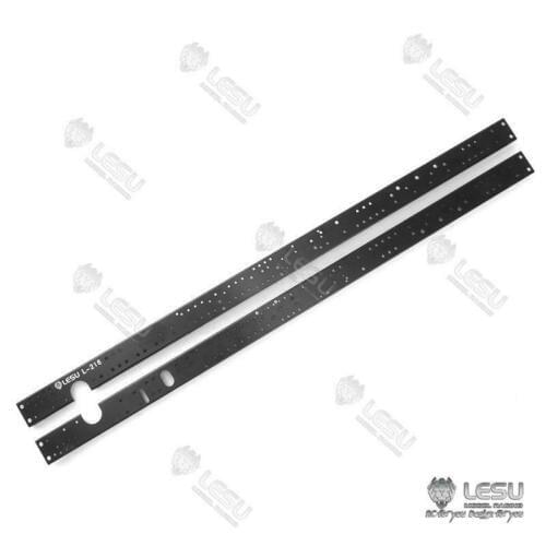 LESU 1/14 Metal Chassis Rail Set for RC Z0001 Bz 6*6 6*4 TAMIYA Tractor Truck TH16483-SMT5