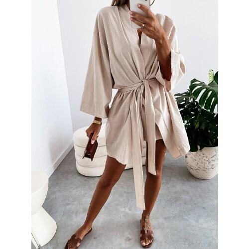 MiSh iQiFUYun Loose Summer Dresses