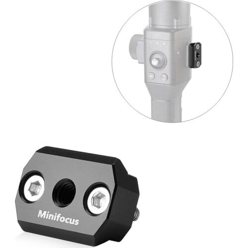 NATO Rail for DJI Ronin S SC Gimbal Handheld Stabilizer With 1/4" Screw Hole NATO Rail Handle Grip Magic arm Mount