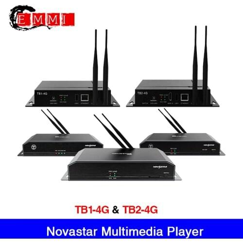 Nova TB8 TB6 TB4 TB3 TB2-4G TB1-4G Synchronous and asynchronous multimedia player box LED display