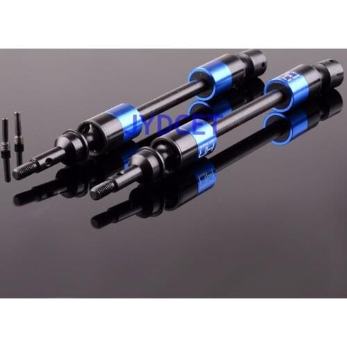 RVO288E06 Summit Front Rear Steel CVD Driveshafts Axles For 1/10 Traxxas RC Car