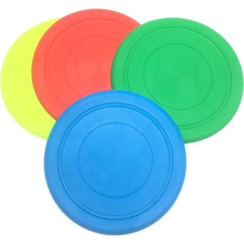 Silicone Flying Saucer Dog Cat Toy Game Soft Pet Flying Discs Resistant Chew Puppy Training Interactive Dogs Funny Toys