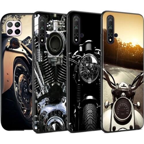 Coolest Motorcycles Silicone Soft Cover For Huawei Nova 7i 7SE 6SE 5T 5i 5Z 5 4 4E 3 3i 3E 2 2i Pro Lite Phone Case