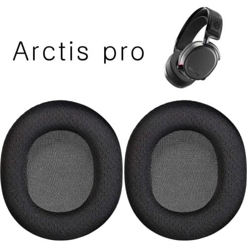 Replacement Ear Pads/Ear Cover for SteelSeries Arctis Pro Arctis 5 Arctis 3 Wireless Game Headphone Repair Parts-Black
