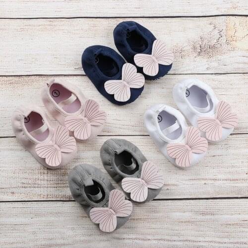 Baby Toddler Shoes 0-18 Months Bowknot Set Feet Soft Sole Baby Toddler Shoes