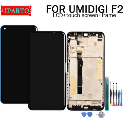 UMIDIGI F2 LCD Display+Touch Screen Digitizer +Frame Assembly 100% Original LCD+Touch Digitizer for UMIDIGI F2