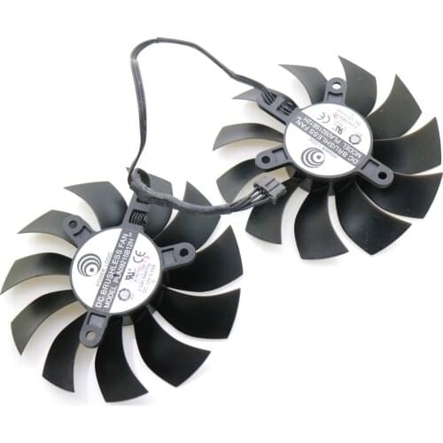 PLA09215B12H 12V 0.55A 86mm 42*42*42mm 4Pin Graphics Card Cooling Fan