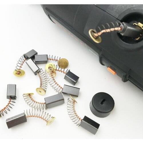10pcs Carbon Brush For Dremel Accessories Multipro Drill Grinder Rotary Hand Drilling Grinding Machine Tool
