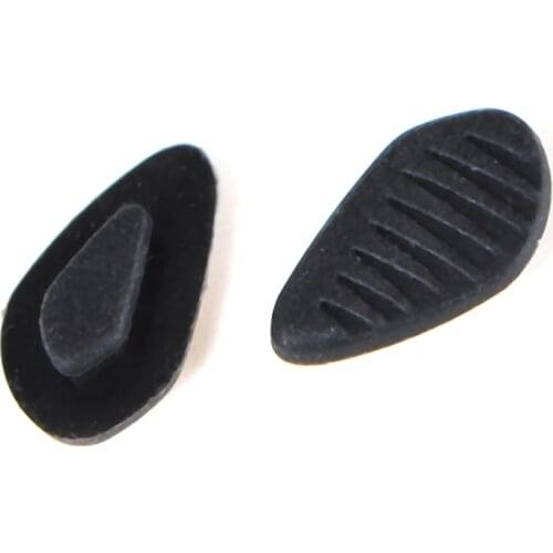 2/5Pairs/Lot Black Soft Comfortable Nose Pads Breathable Anti-Slip Nose Pads For Glasses Silicone Nose Pads For Glasses