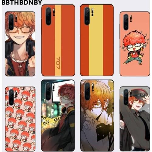 707 Mystic Messenger Anime Phone Case For Huawei P9 P10 P20 P30 Pro Lite smart Mate 10 Lite 20 Y5 Y6 Y7 2018 2019