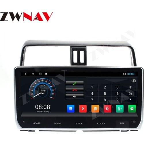 For Toyota Land Cruiser Prado 2018-2020 Auto Stereo Head Unit Multimedia Player Radio Tape Recorder Car GPS Navigation