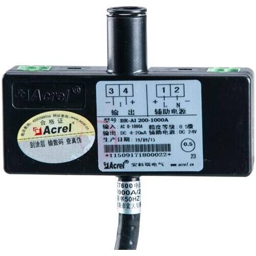 BR Series Rogowski Coil Transducer Rogowski Coil Current Sensor