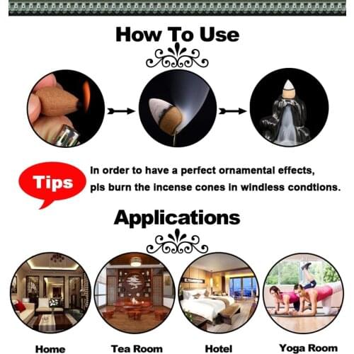 Home Decoration Incense Burners Incense Cones