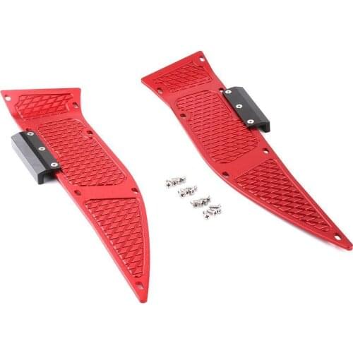 For Yamaha NVX 125 155 150 NVX125 NVX155 Aerox 155 2015-2019 Scooter Front Rear Footboard Steps Footrest Pedal Foot Rest Plate