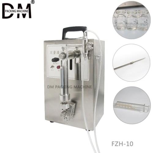 FZH-10 Small-scale Bench Dosing Filling Pump Machine eye drops oral liquid penicillin bottle dosing filling machine