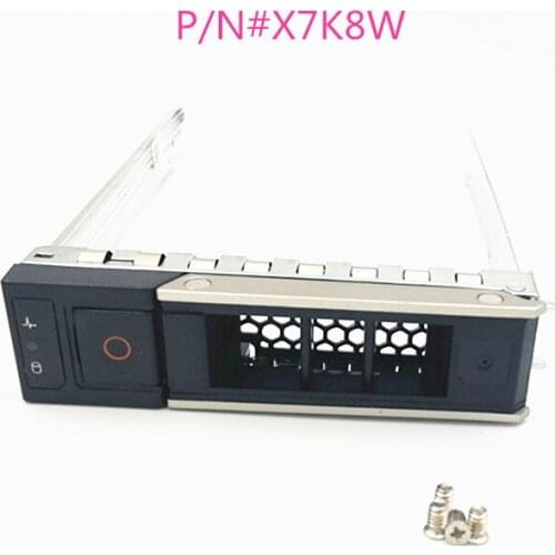 2pcs X7K8W 0X7K8W SAS / SATA 3.5" LFF Hard Drive Tray Caddy bracket for 14th Gen R640 R740 R740xd R940 R540 Gen14 G14