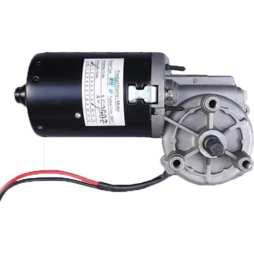 Turbine Worm Deceleration 12V 24V DC Gear Motor Self Locking Function Forward Reversal mini Hoist