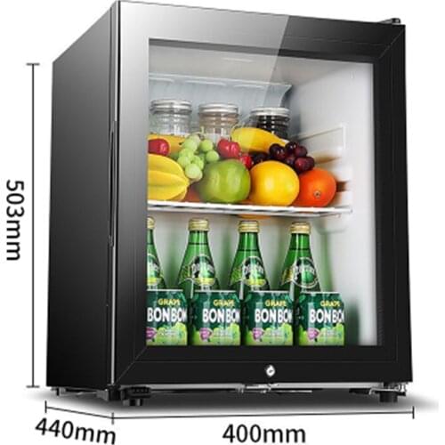 New 65L Mini single door refrigerator super capacity ice bar refrigeration micro freezing Office Hotel household exquisite 220V