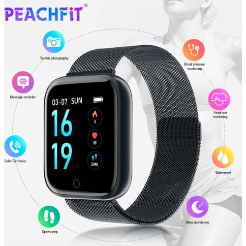 T80 Smart Watch Bluetooth Heart Rate Monitor Fitness Tracker Men Women Waterproof Smartwatch For IPhone Xiaomi PK P70 P68 Plus