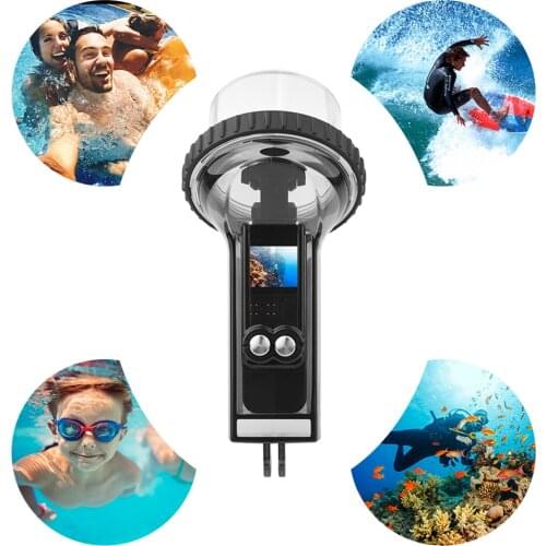 Waterproof Housing Diving Floating Buoyancy Rod Stick for Osmo Pocket Handheld Gimbal Camera with Anti-Fog Insert Accessories