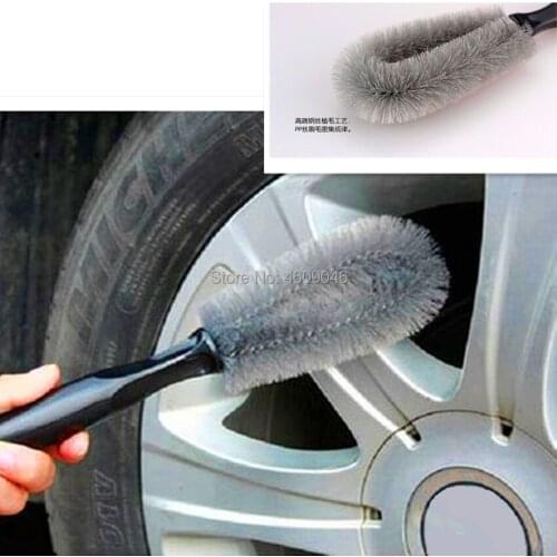 1PCS Car Wheel Tire Rim Scrub Wash Scrub Accessories for jeep renegade alfa romeo ford fiesta fiat 500 golf 7 audi a3 golf 5