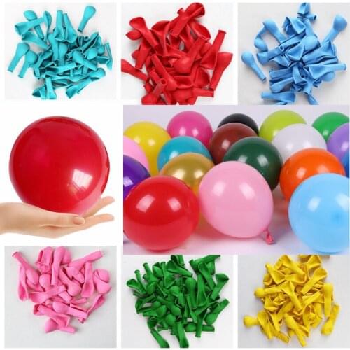 100PCS 5 Inch Small Balloons Matte Round Latex Wedding Birthday Decoration Baby Shower Anniversary