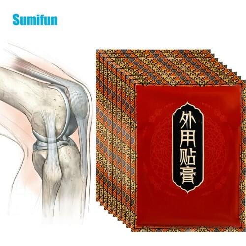 12Pcs Knee Saffron Extract Synovial Pain Relief Patch Joint Orthopedic Caused By Synovitis Fluid Meniscus Injury Paste Sticker