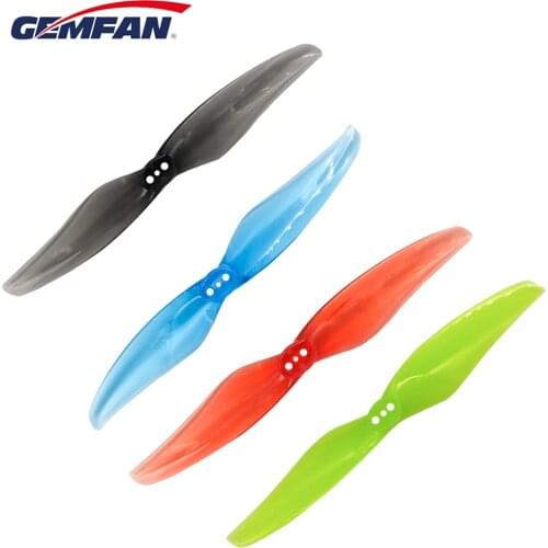 24 pcs/12 Pair Gemfan Hurricane 4024 4x2.4x2 2-blade 4 Inch Propeller PC CW CCW RC Drone FPV Racing Brushless Motor CineWhoop