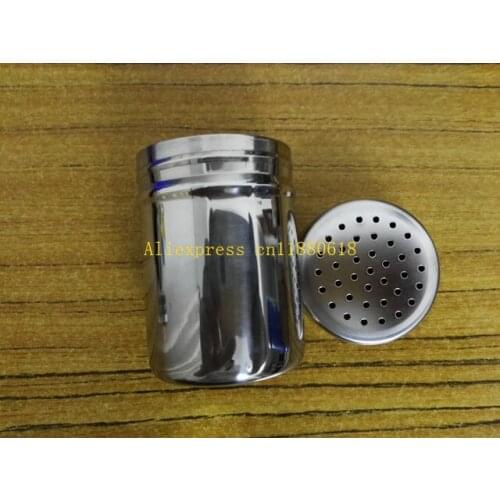 50pcs/lot Free Shipping Home kitchen supplies multifunctional stainless steel spice jar container seasoning can storage bottle