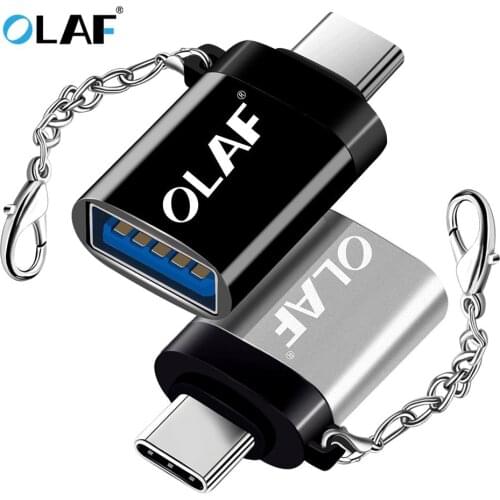 OLAF OTG Type-C/USB OTG Adapter USB Type C For Xiaomi Huawei Samsung S9 Typec Adaptador USB Tipo C Type-c To USB 3.0 OTG Adapter