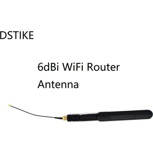DSTIKE 6dBi WiFi Router Antenna IPEX Connector for ESP-07/ESP32-Wrover