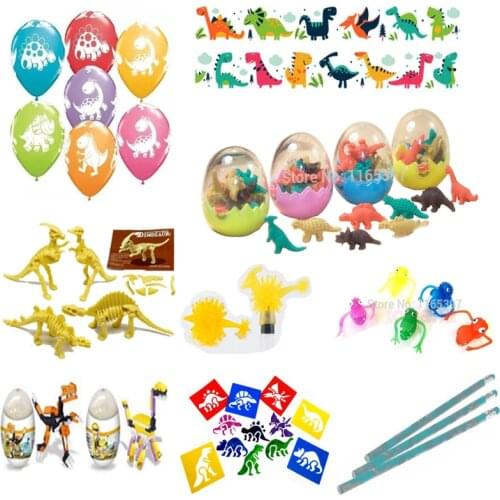 Freeship 50pc kids DINOSAURS theme toys assortment party bag pinata fillers party favors give a way kids toy assortments