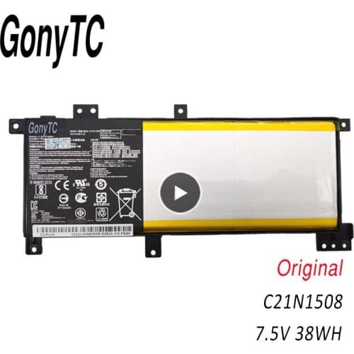 GONYTC C21N1508 High Quality Laptop Battery For Asus X456 X456UA X456UB X456UF X456UJ X456UQ X456UV X456UR Series