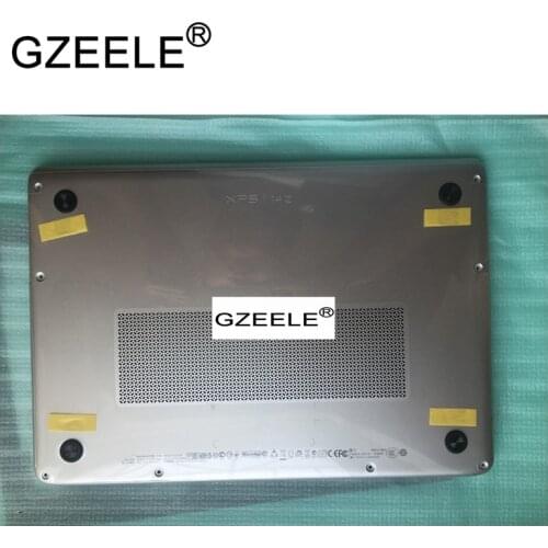 GZEELE New For DELL XPS 14Z L412Z 14z-L412z Laptop bottom base case lower cover Assembly 888YR 0888YR silver