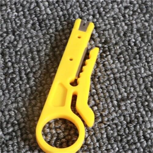 Rotary Punch Down Network UTP Cable Cutter Punch Down Wire Tool 9cm Mini Strippers STP Cable Cutter Telephone Wire Stripper