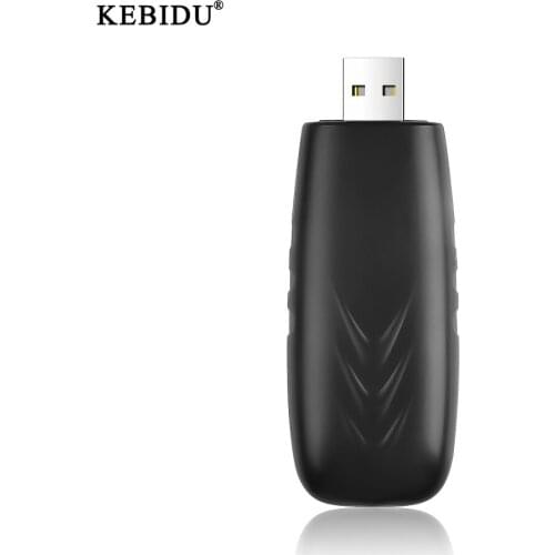 Kebidu 1200Mbps USB 3.0 Mini WiFi Adapter 2.4GHz 5.0GHz External Wireless Network Card Dual Band Wifi Receiver Adapter