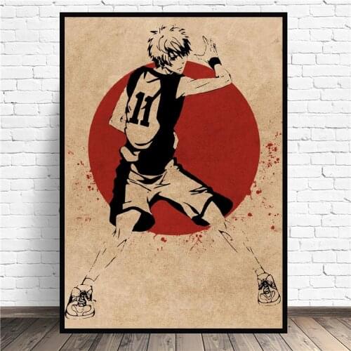 Kuroko Anime Art Print Wall Poster Living Room Decoration