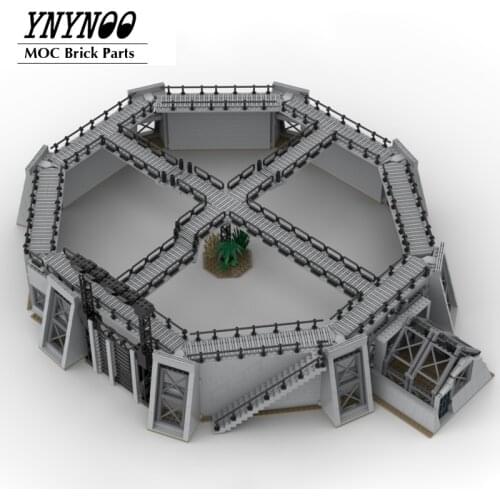 NEW 2120 Pcs Parts MOC-47540 Jurassic Series World - Velociraptor Cage MOC Building Block Bricks Model assembly DIY Toys Gifts