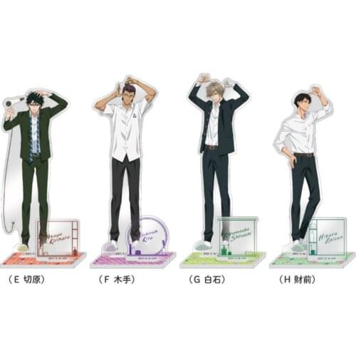 New Prince of Tennis Cartoon Acrylic Stand Figure Model Desktop Decor Toy Seiichi Yukimura Ryoma Echizen Shiraishi Kuranosuke