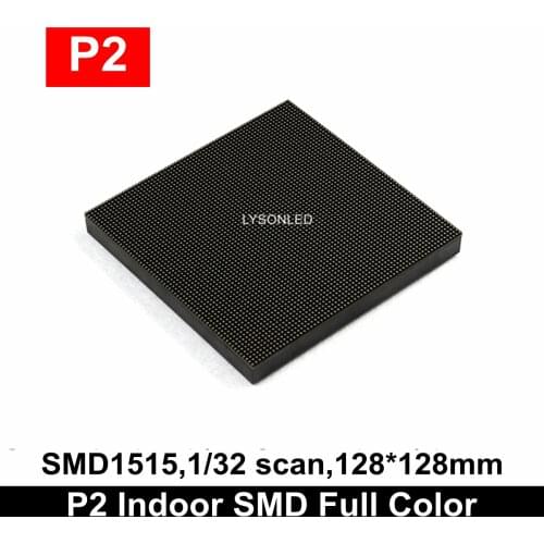 P2 Indoor HD SMD Full Color Led Display Module 64X64 Dots Command Center LED Monitor TV Screen