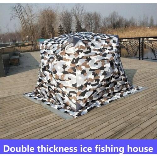 Ice fishing tent camping outdoor beach rain-proof and warm winter fishing outdoor fishing tent fishing tent