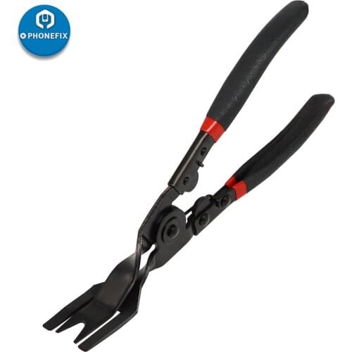 PHONEFIX Car Removal Pliers Auto Interior Door Panel Trim Clip Removal Plier Upholstery Remover Fastener Pry Repair Hand Tools