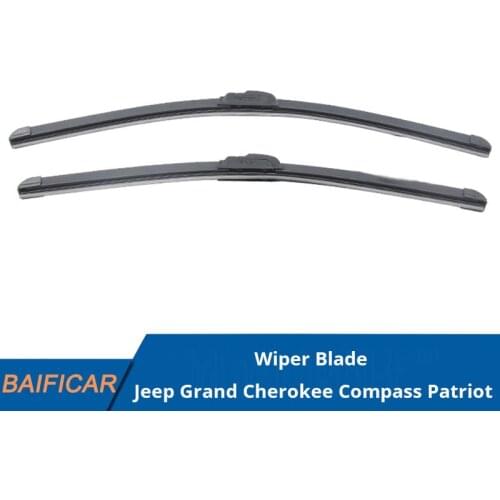 Baificar Brand New One Pair Front Wiper Blade For Jeep Grand Cherokee Compass Patriot Wrangler Dodge Caliber Journey