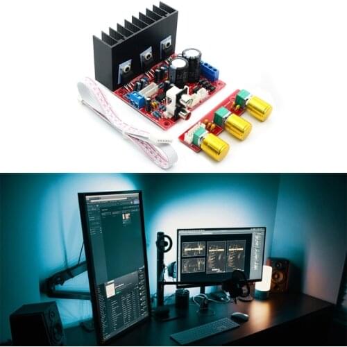 TDA2030A 2.1 Channel Power Amplifier Board 3 Channels Bass Speaker Amplifiers For Home Audio System