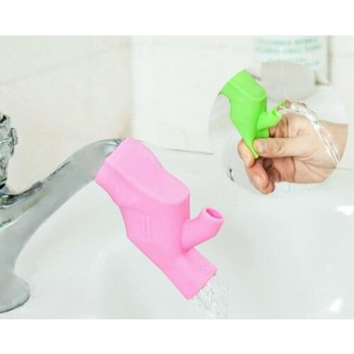 Basupply 3Pcs/lot Silicone Toddler Tap Extender Kids Water Reach Faucet Extender Hand Washing Kitchen Bathroom Accessories