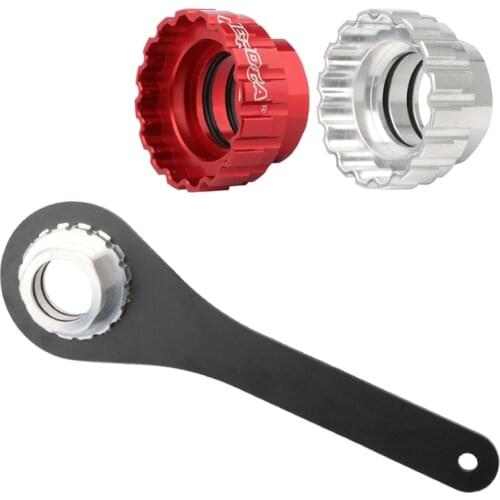 Bicycle 12s Chainrings Mounting Tool for Shi-mano Sm-crm95 / Sm-crm85 / Sm-crm75 Tl-fc41 / Fc41 Direct Mount Bike Crankcase Tool